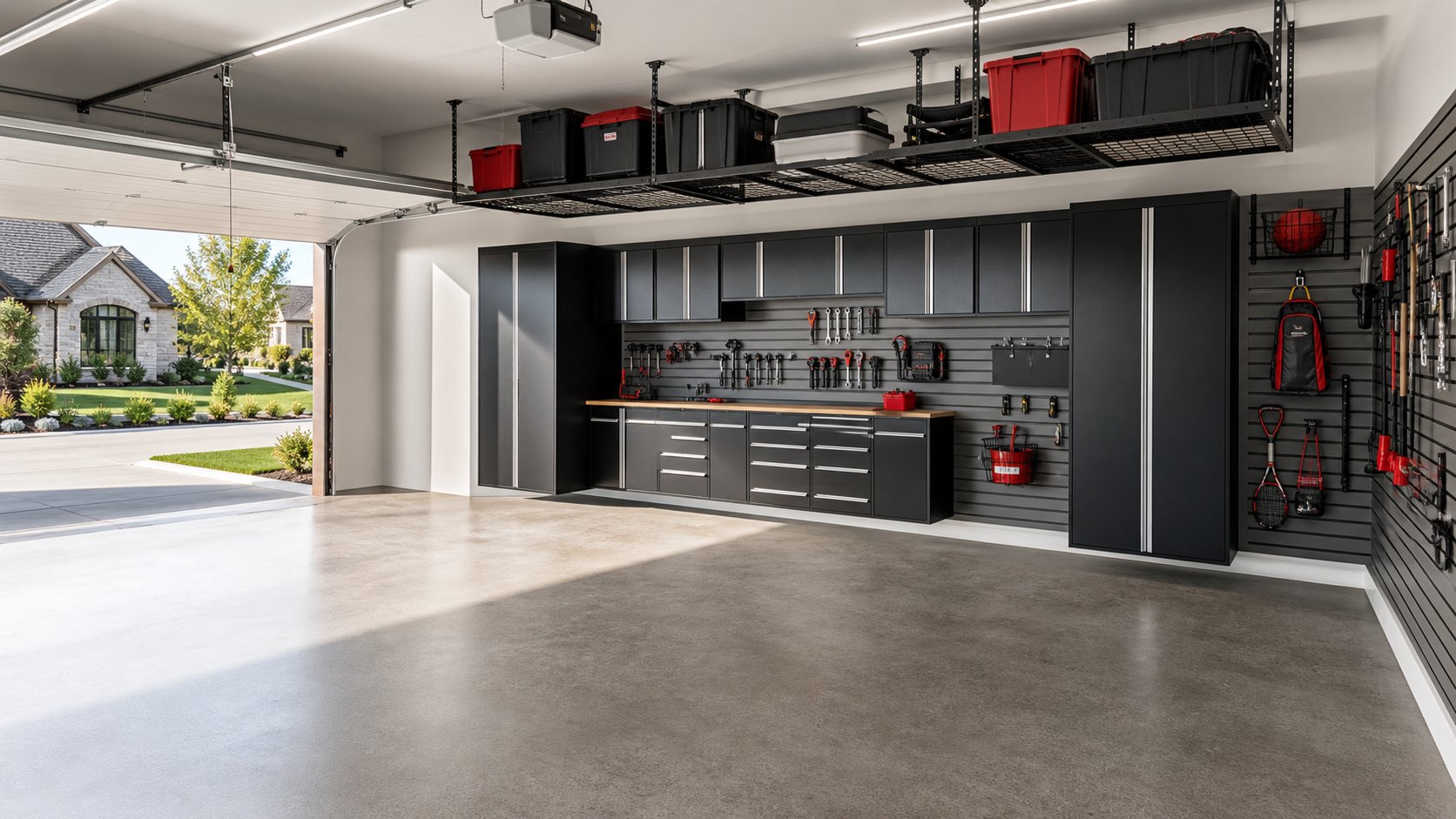 Residential garage storage inspiration